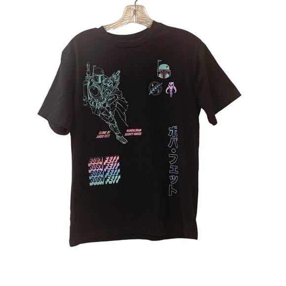 Mad Engine Star Wars Boba Fett Black T-Shirt, Size Medium - Picture 1 of 9
